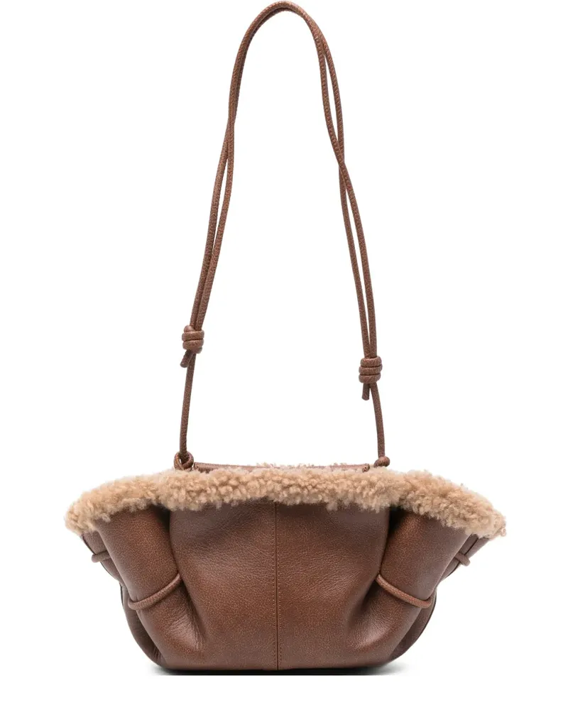 HEREU Arta knot-detailing tote bag - Braun Braun