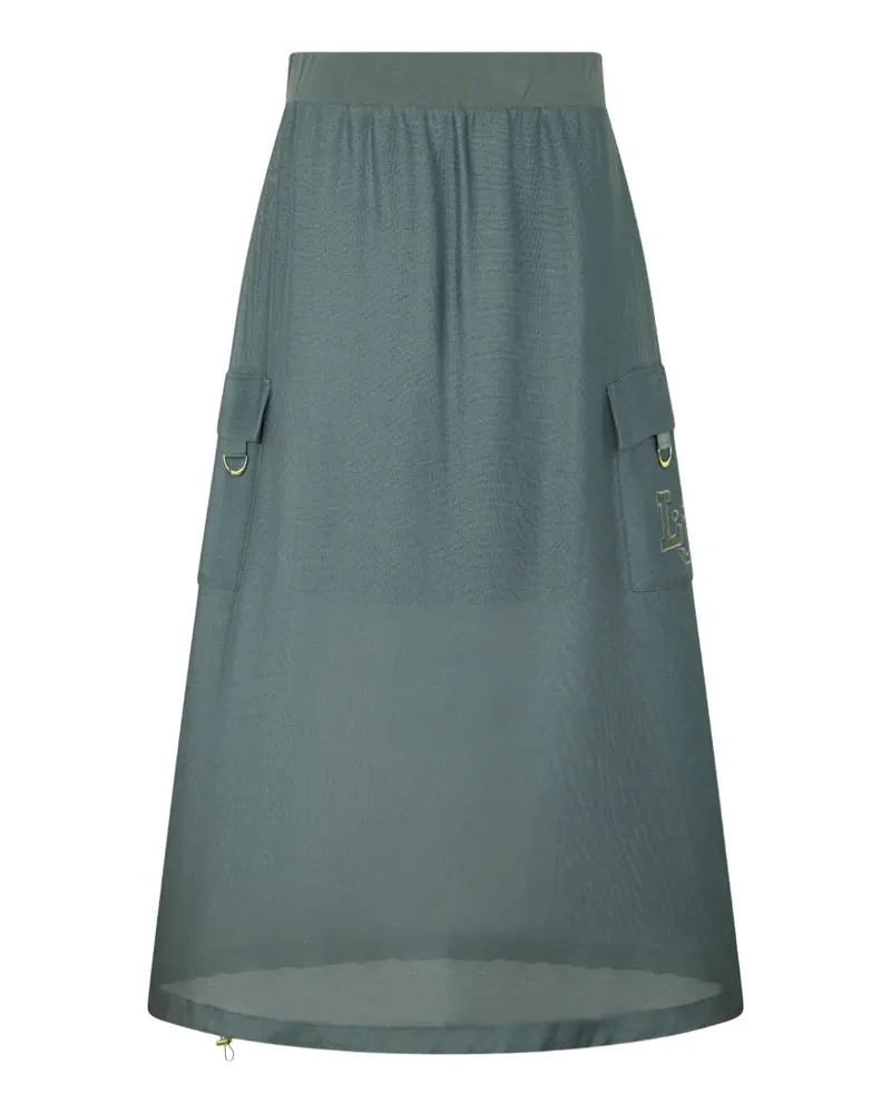 Liu Jo patch-pocket maxi skirt - Grün Grün