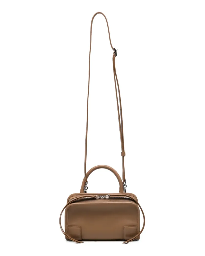 Loewe Mini Amazona 180 Tasche aus weichem Kalbsleder - Braun Braun