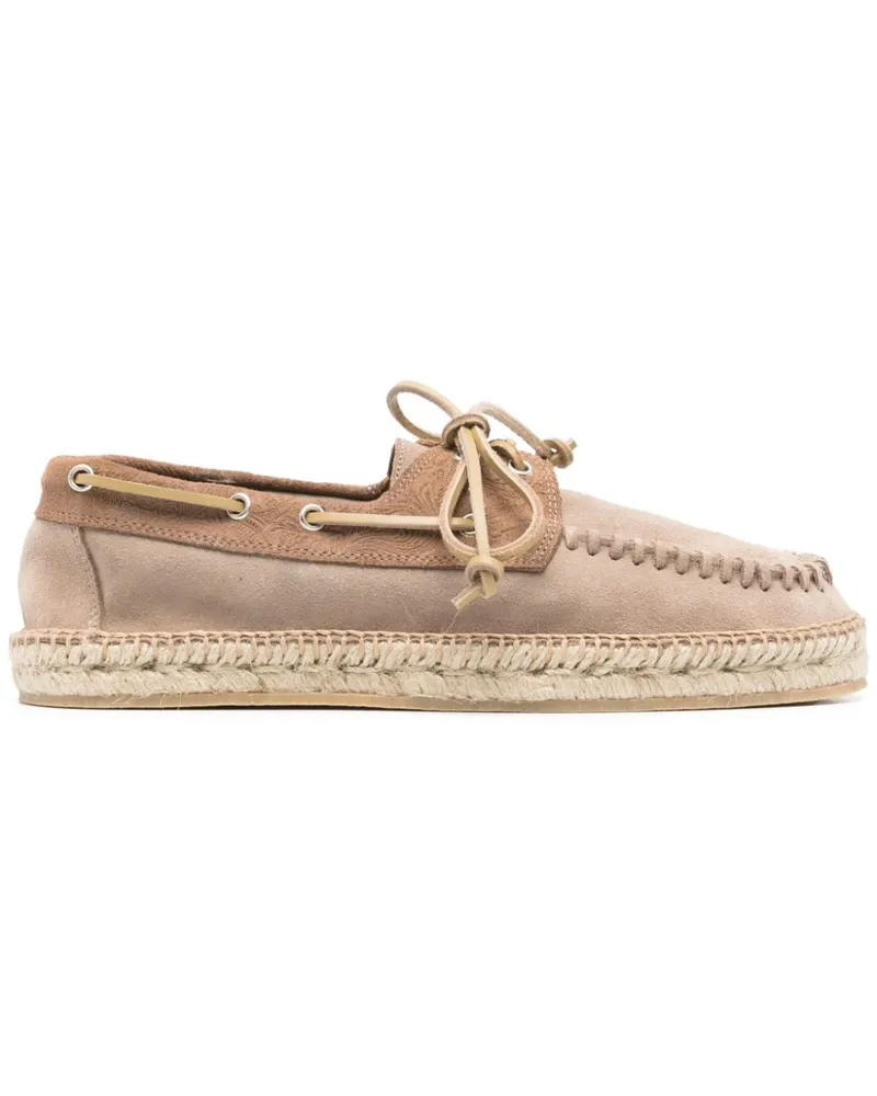 Scarosso Kai Espadrilles aus Wildleder - Nude Nude
