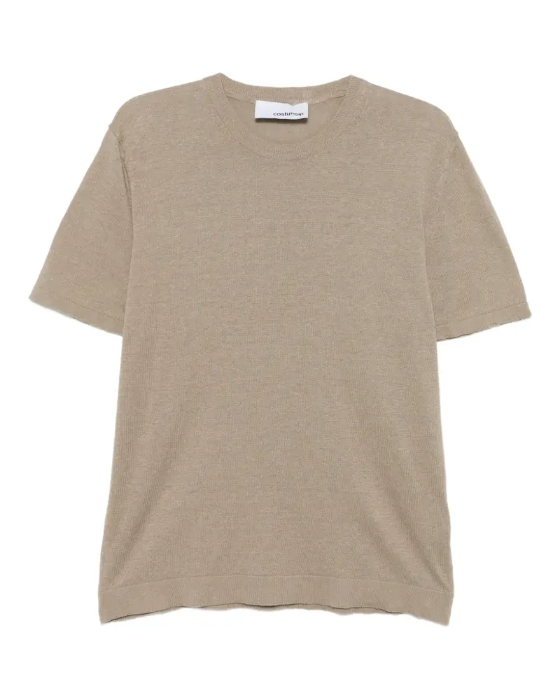 Costumein Kurzärmeliges Sofia Oberteil - Nude Nude