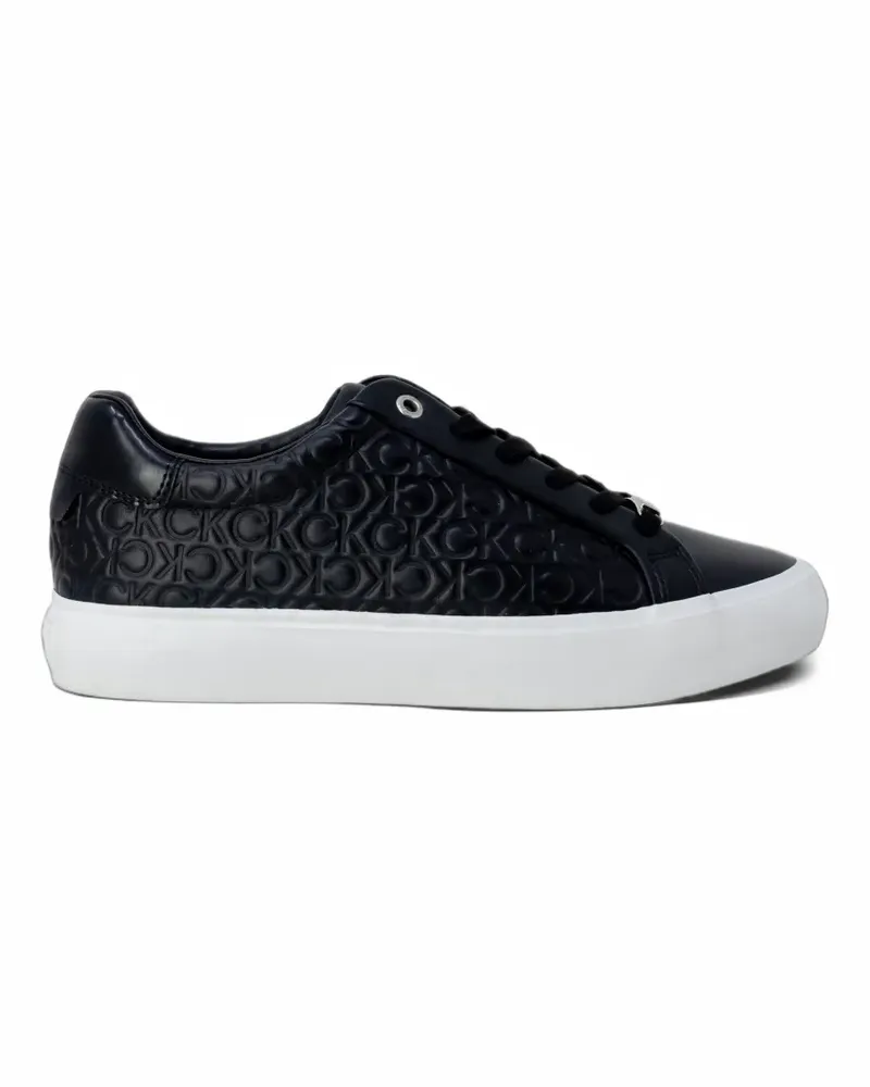 Calvin Klein Emory Sneakers mit Logo-Prägung - Schwarz Schwarz
