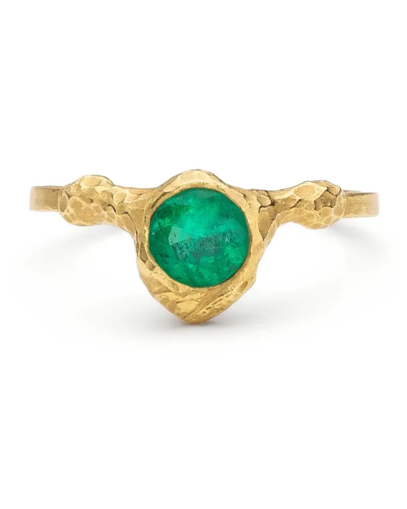 ELHANATI 18kt yellow gold Evie emerald ring Gold