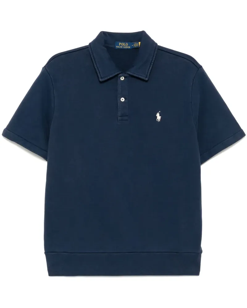 Ralph Lauren Poloshirt mit Polo Pony - Blau Blau