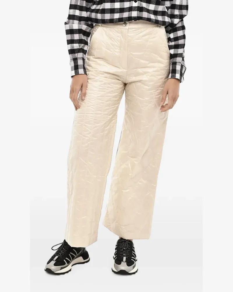 Woolrich padded wide-leg trousers - Nude Nude