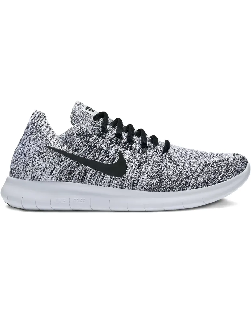 Nike Free RN Flyknit Sport-Sneakers - Weiß Weiß