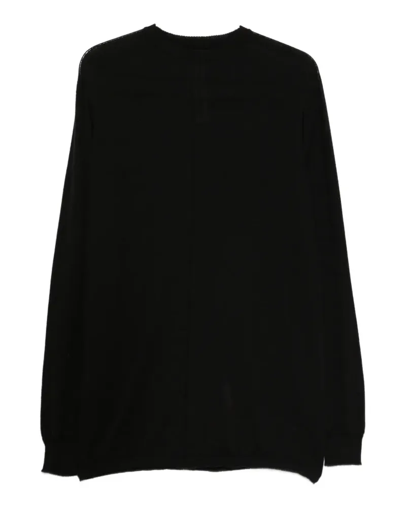 Rick Owens Level Oberteil - Schwarz Schwarz