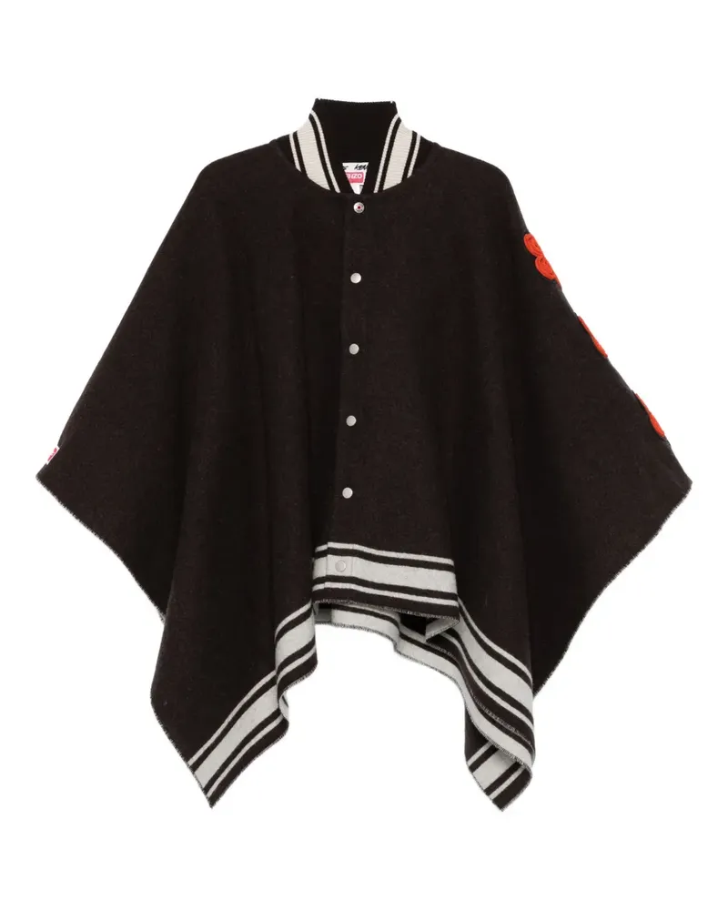 Kenzo x Futura 2000 Poncho - Grau Grau