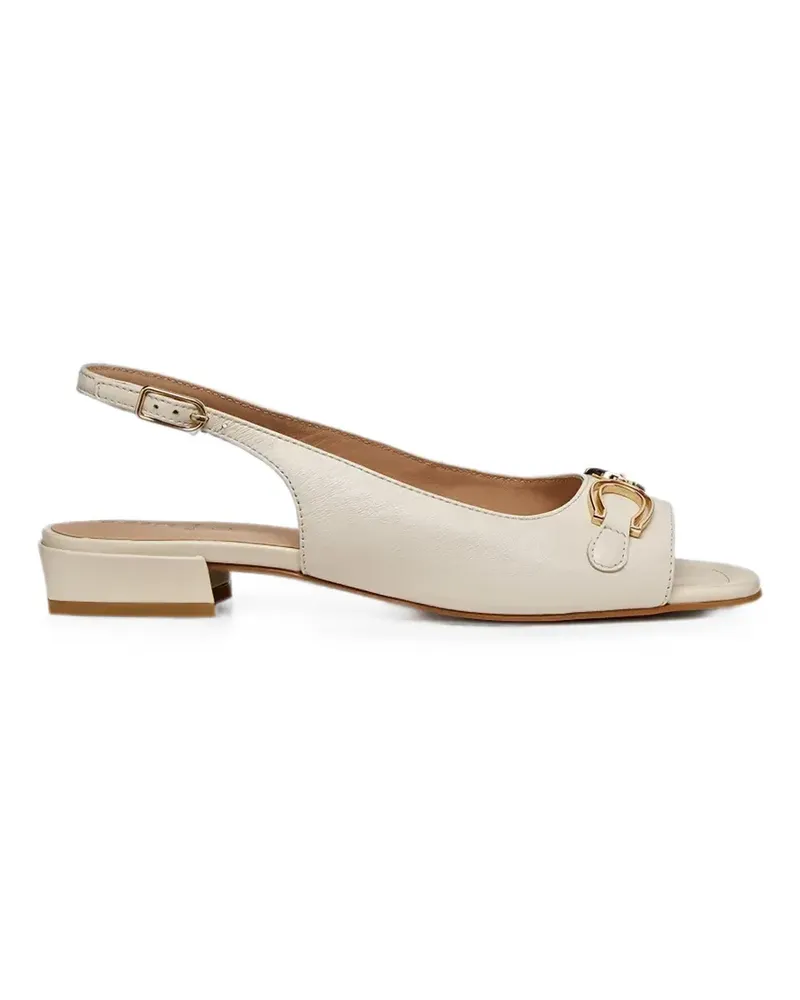 Geox New Eraklia horsebit-detail slingback sandals - Nude Nude