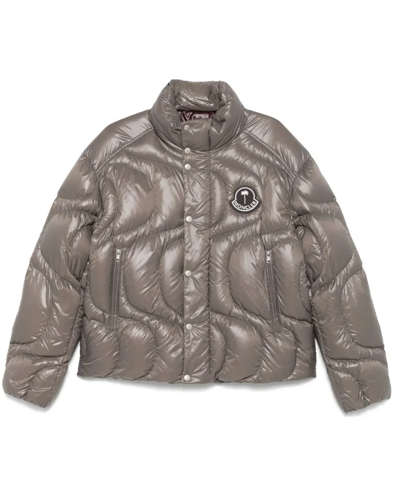 Moncler x Palm Angels Haunani Jacke - Grau Grau