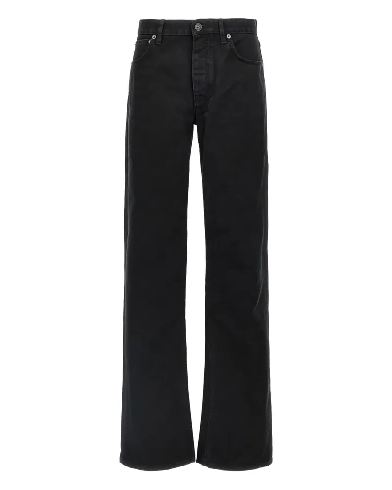 Balenciaga Jeans mit weitem Bein - Schwarz Schwarz