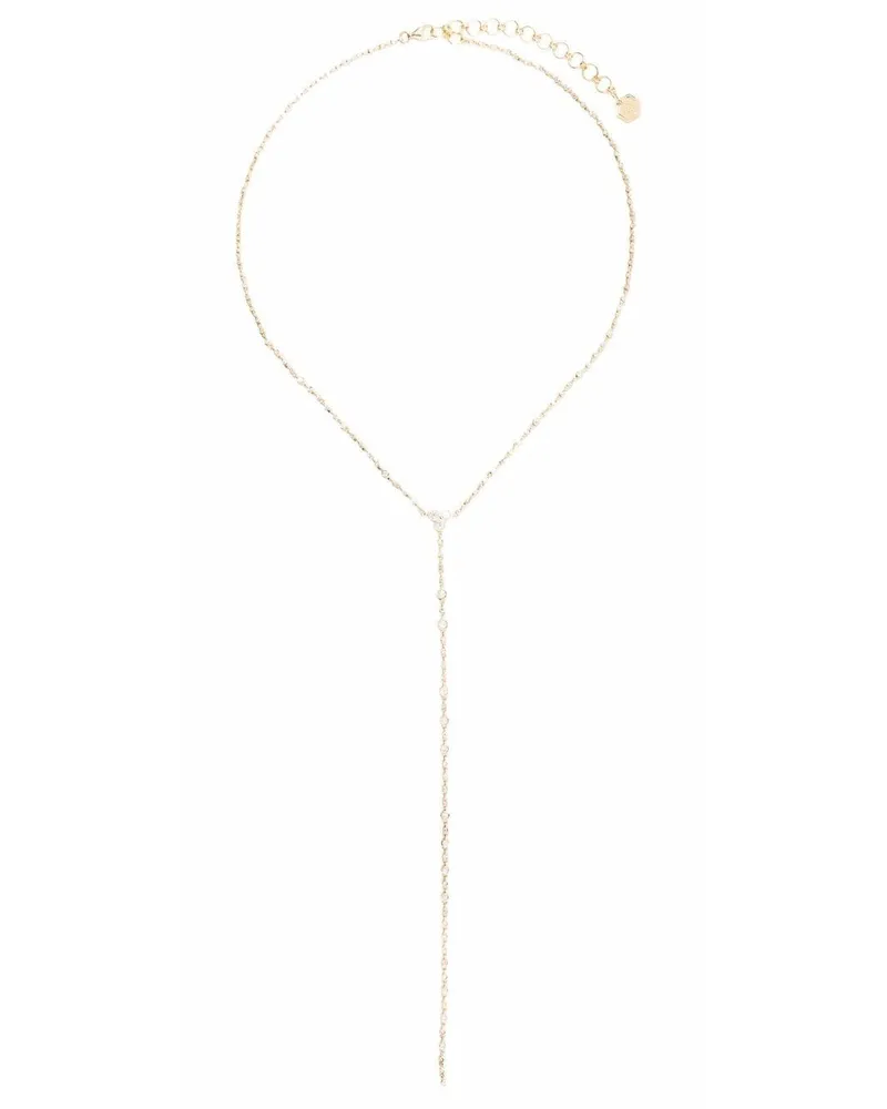 SHAY 18kt Infinity Gelbgoldhalskette mit Diamanten Gold