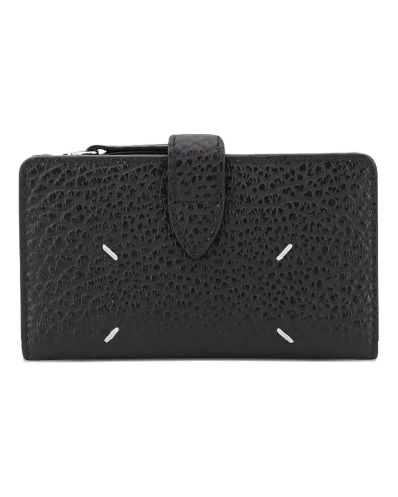 Maison Margiela Four Stiches Portemonnaie - Schwarz Schwarz