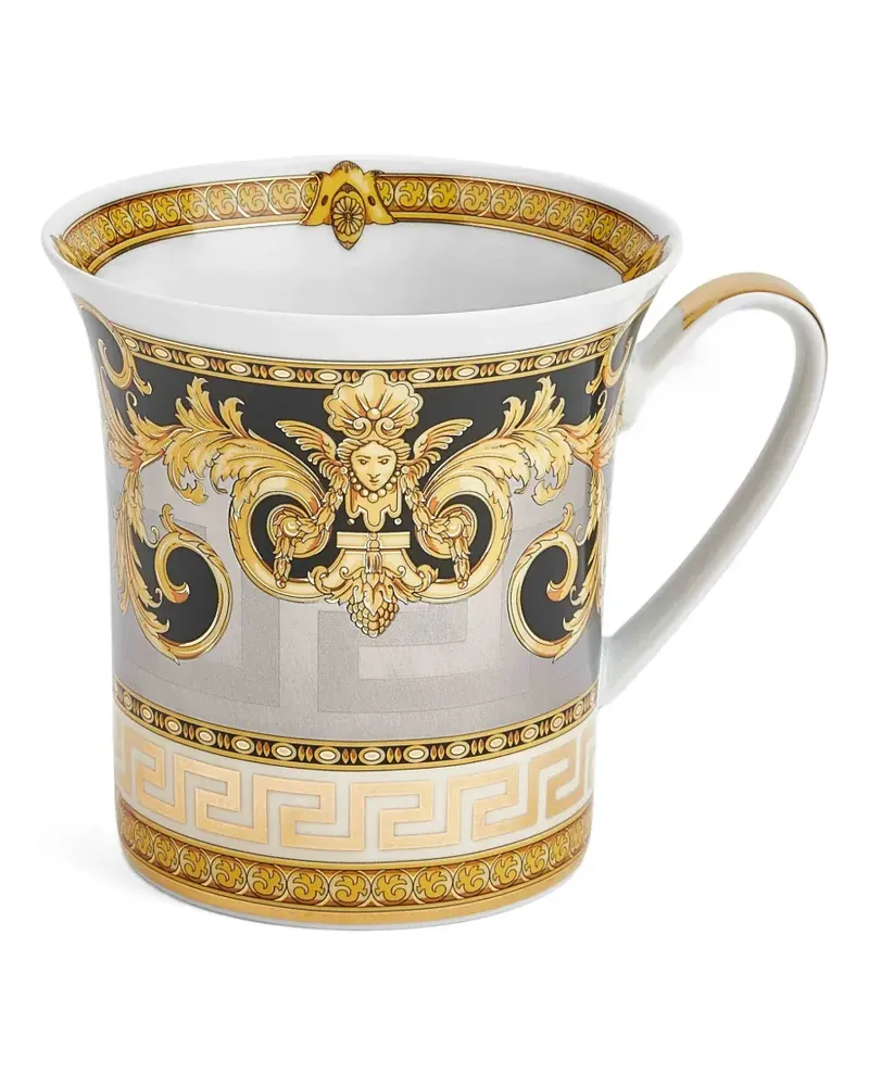 Versace Prestige Gala Tasse aus Porzellan - Grau Grau