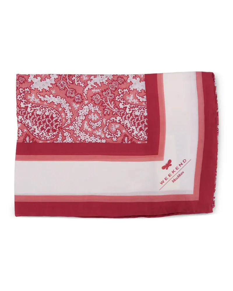 Max Mara paisley-print scarf - Rosa Rosa