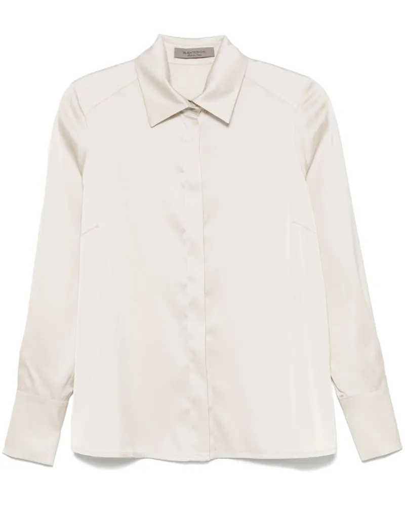 D.EXTERIOR Hemd aus Satin - Nude Nude