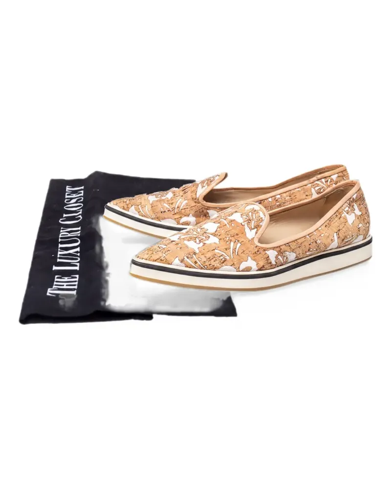 Nicholas Kirkwood Slip-On-Sneakers mit spitzer Kappe - Nude Nude