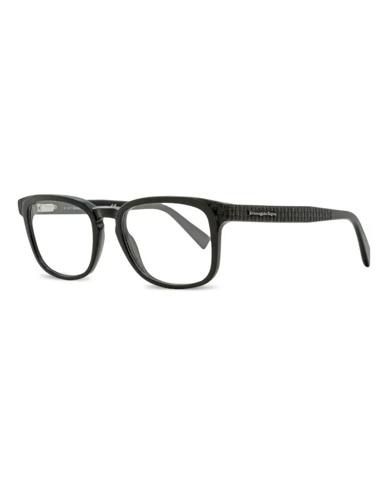 Ermenegildo Zegna 5109 Brille mit eckigem Gestell - Schwarz Schwarz