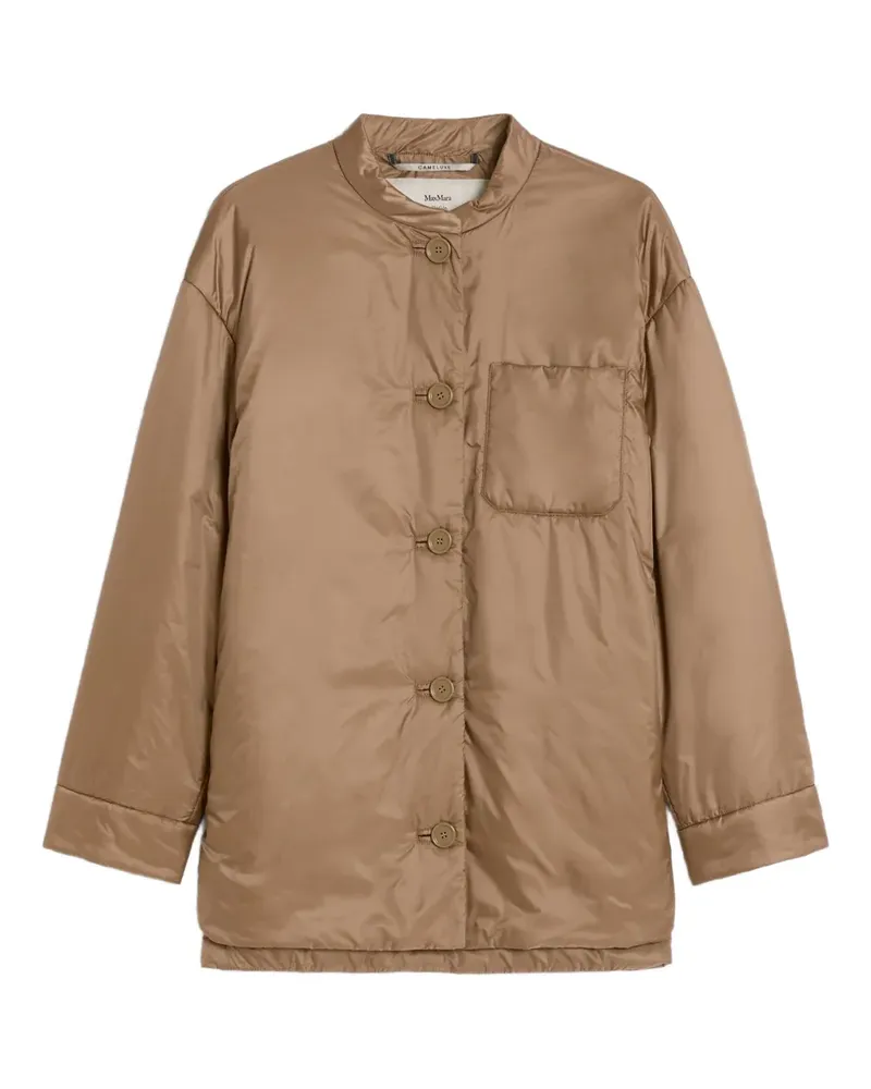 Max Mara Picasso Jacke mit geknöpften Taschen - Braun Braun