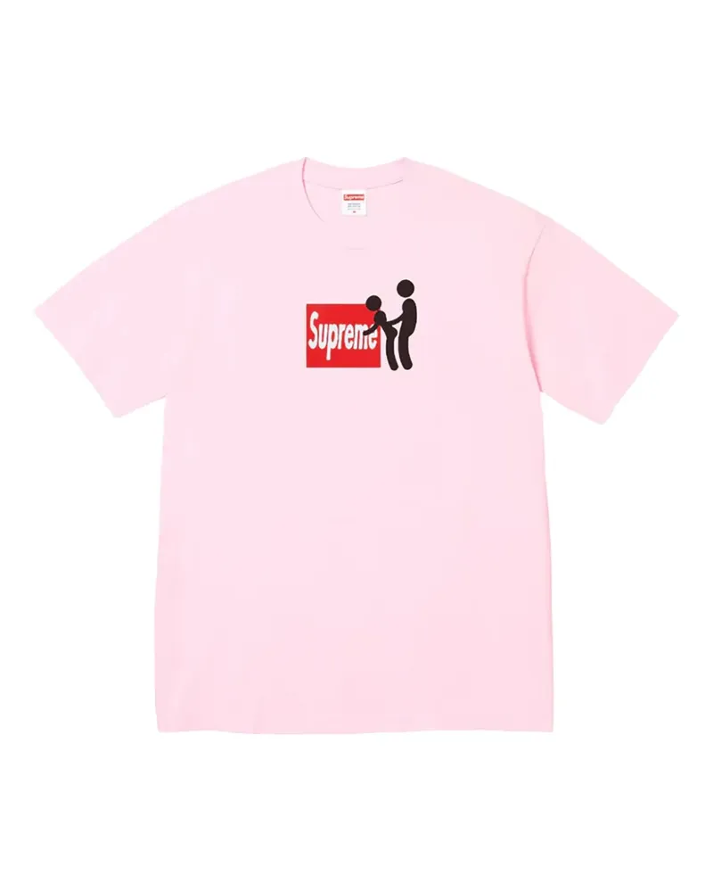 Supreme Being Stadium T-Shirt mit "Pink"-Print - Rosa Rosa