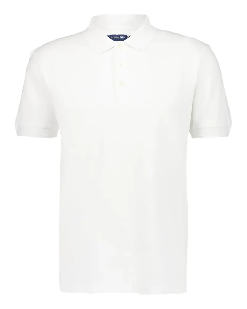 Frescobol Carioca Horacio Poloshirt aus Piqué - Weiß Weiß