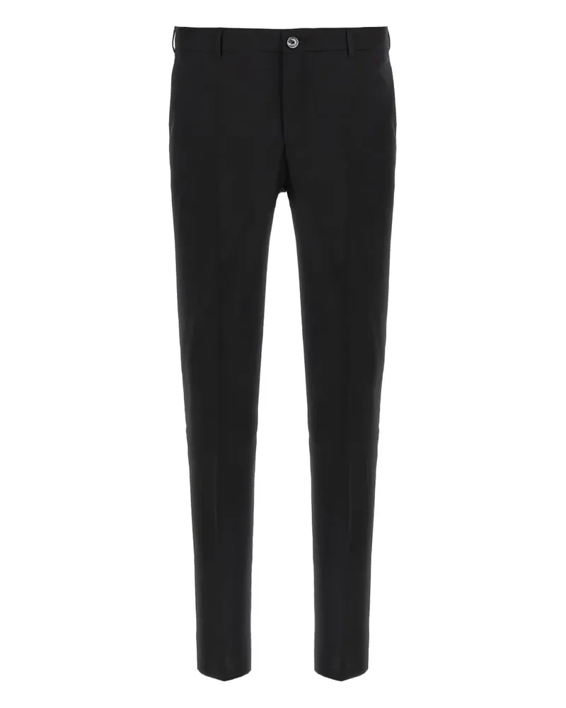 Pal Zileri stretched pleat trousers - Schwarz Schwarz