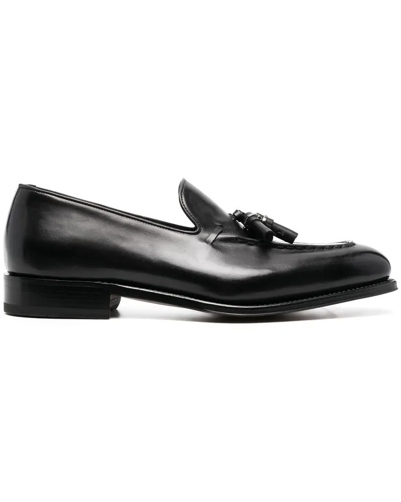 Ferragamo Loafer mit Quasten - Schwarz Schwarz
