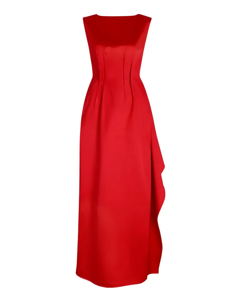 Proenza Schouler Isoria Kleid aus massivem Satin - Rot Rot