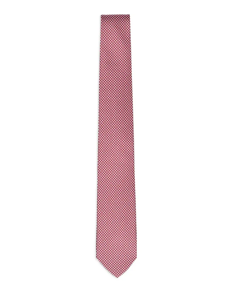 Ferragamo silk tie - Rot Rot