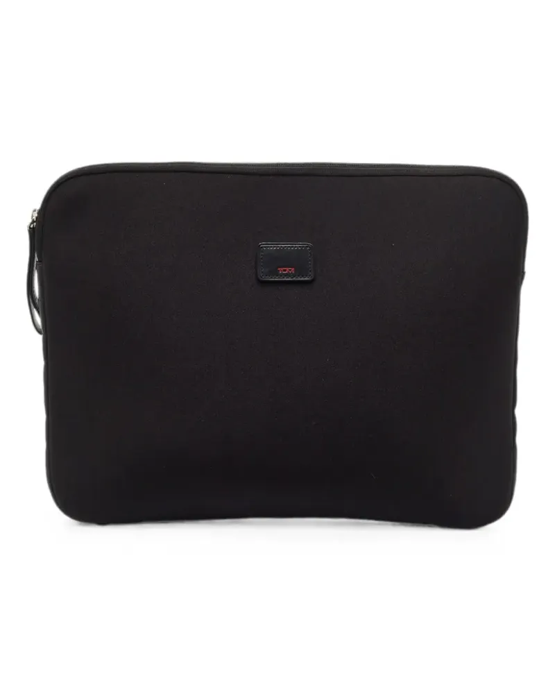 Tumi Laptophülle mit Logo-Motiv - Schwarz Schwarz