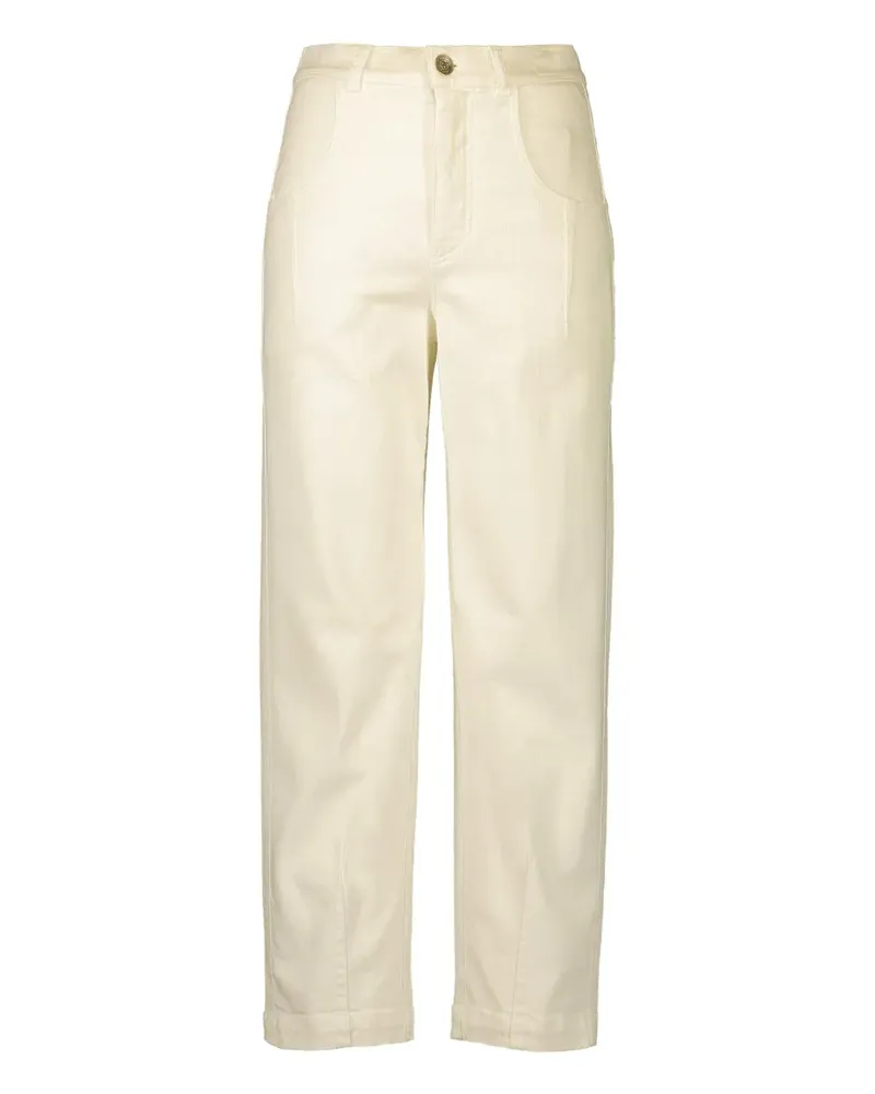 Eleventy side-pocket stretch pants - Nude Nude