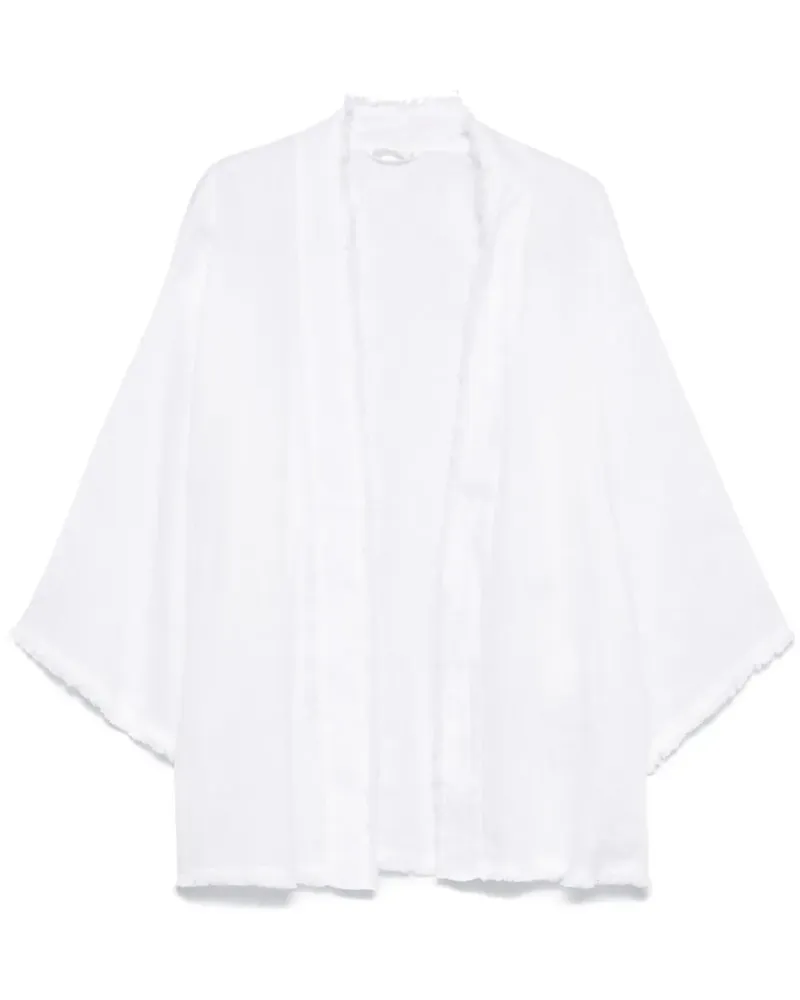 P.A.R.O.S.H. P.A.R.O H. linen jacket Weiß