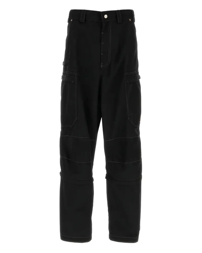 Balenciaga Cargohose im Utility-Look - Schwarz Schwarz