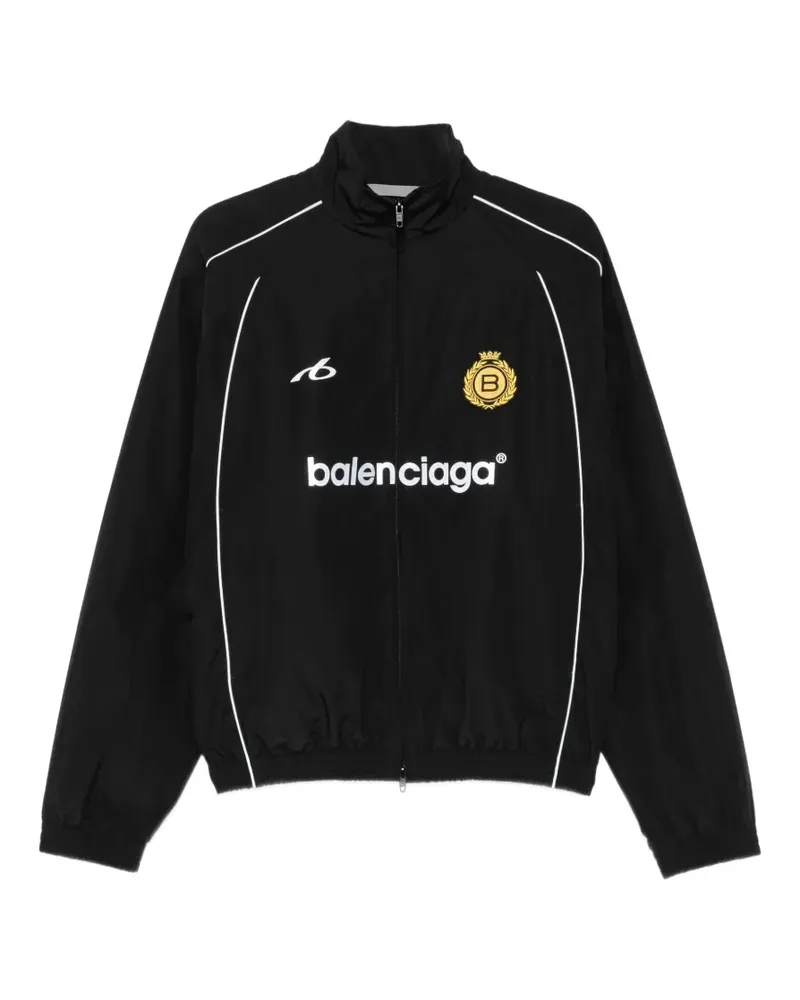 Balenciaga Soccer Joggingjacke - Schwarz Schwarz