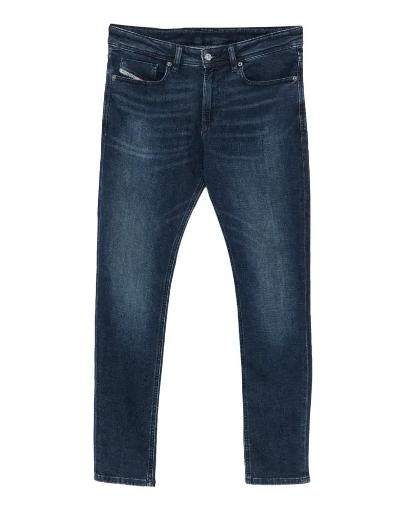 Diesel 1979 Sleenker Jeans mit Logo - Blau Blau