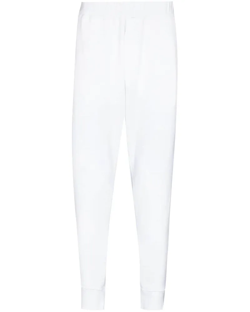 Dsquared2 Jogginghose mit Spray-Logo - Weiß Weiß