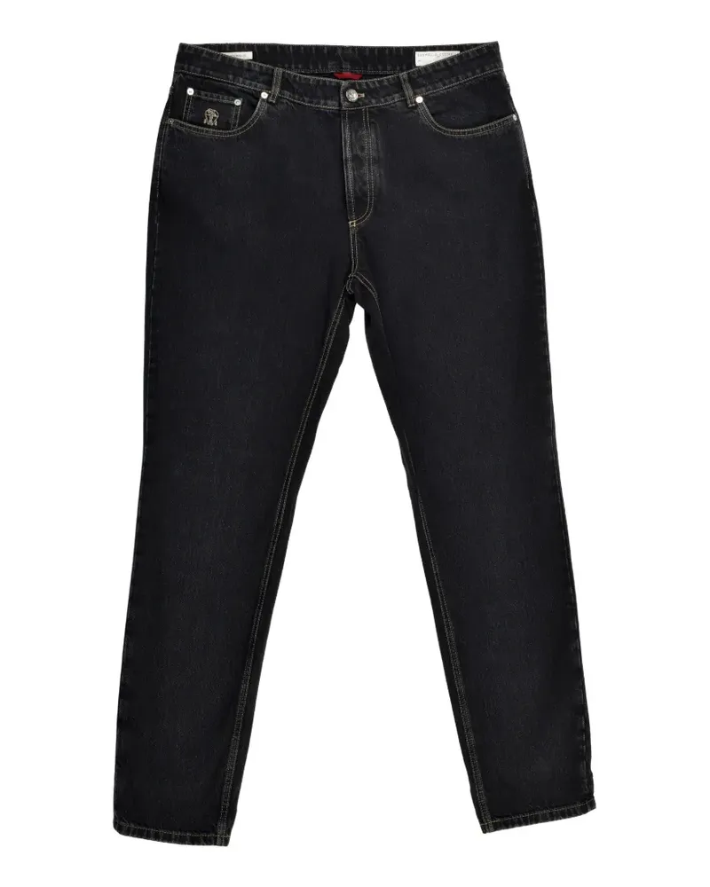 Brunello Cucinelli five-pocket jeans - Blau Blau