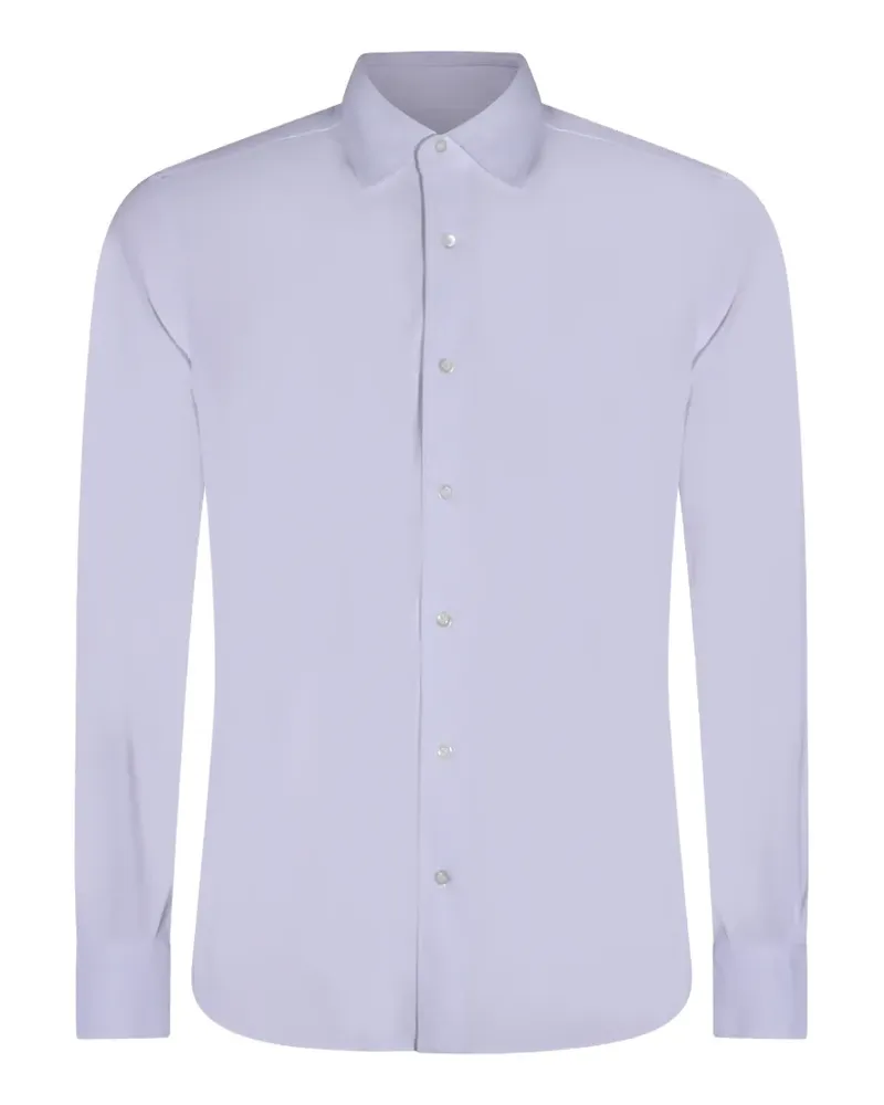 MAZZARELLI Klassisches Hemd - Violett Violett
