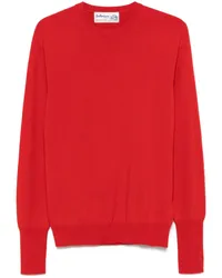 Ballantyne Klassischer Kaschmirpullover Rot