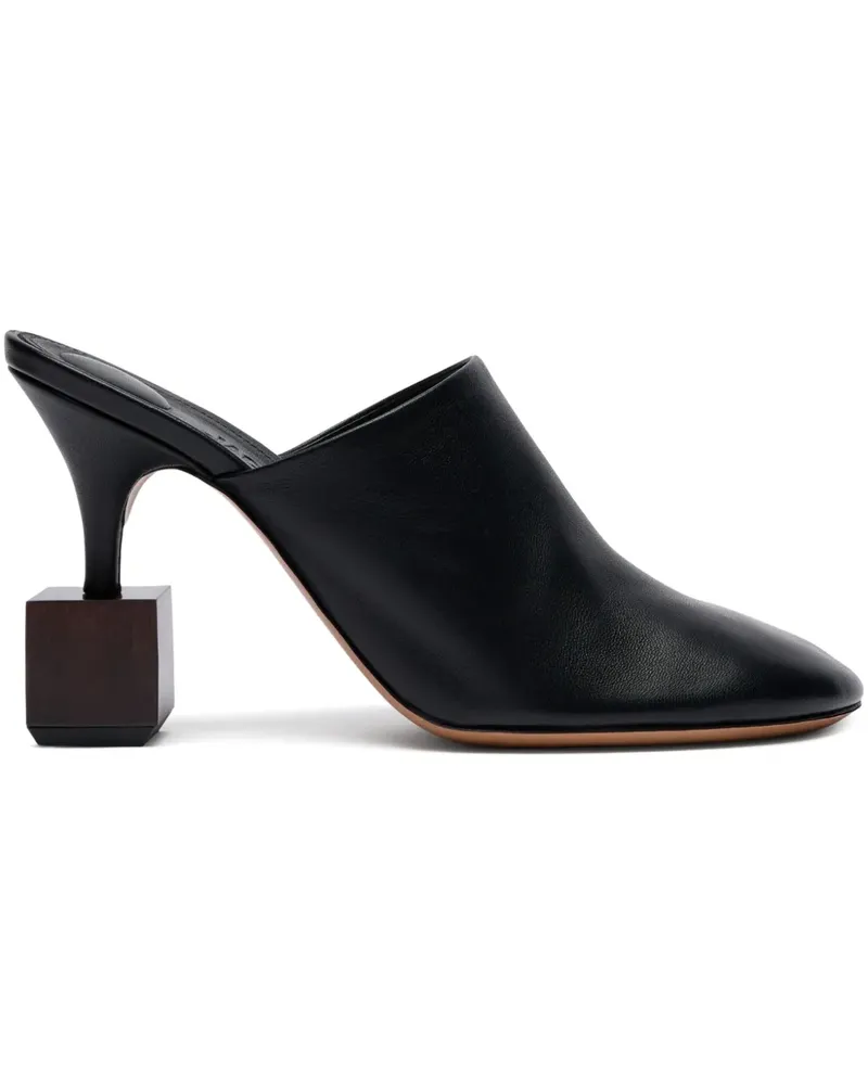 Jacquemus Klassische Mules - Schwarz Schwarz