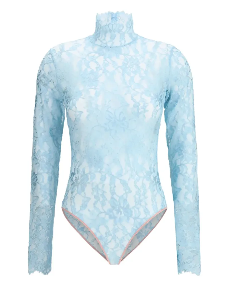 Valentino Garavani Body mit Spitze - Blau Blau