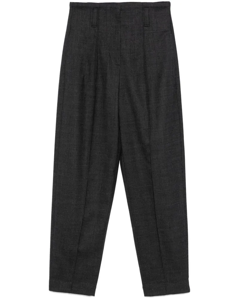 Brunello Cucinelli Klassische Tapered-Hose - Grau Grau