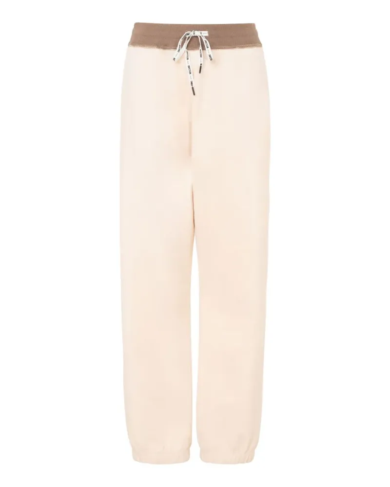 Moschino Jogginghose mit Kordelzug - Nude Nude