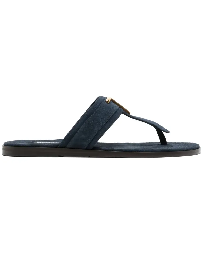 Tom Ford Sandalen aus Wildleder - Blau Blau