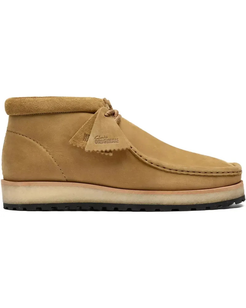 Clarks Schnürstiefel aus Wildleder - Braun Braun