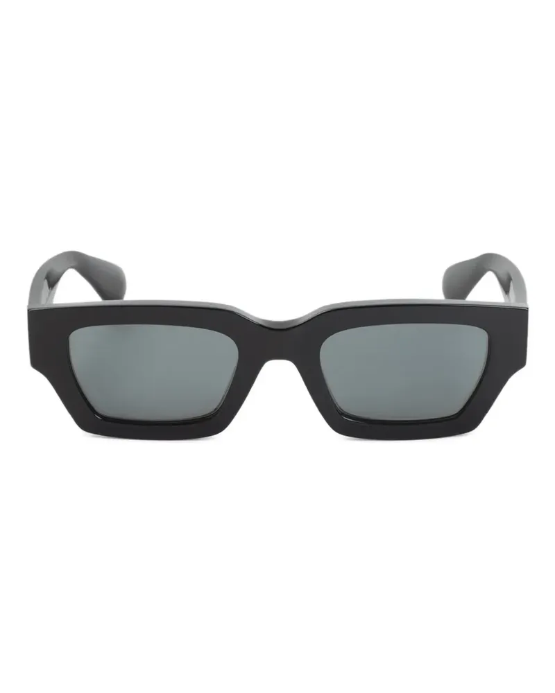 Jil Sander rectangle-frame sunglasses - Schwarz Schwarz