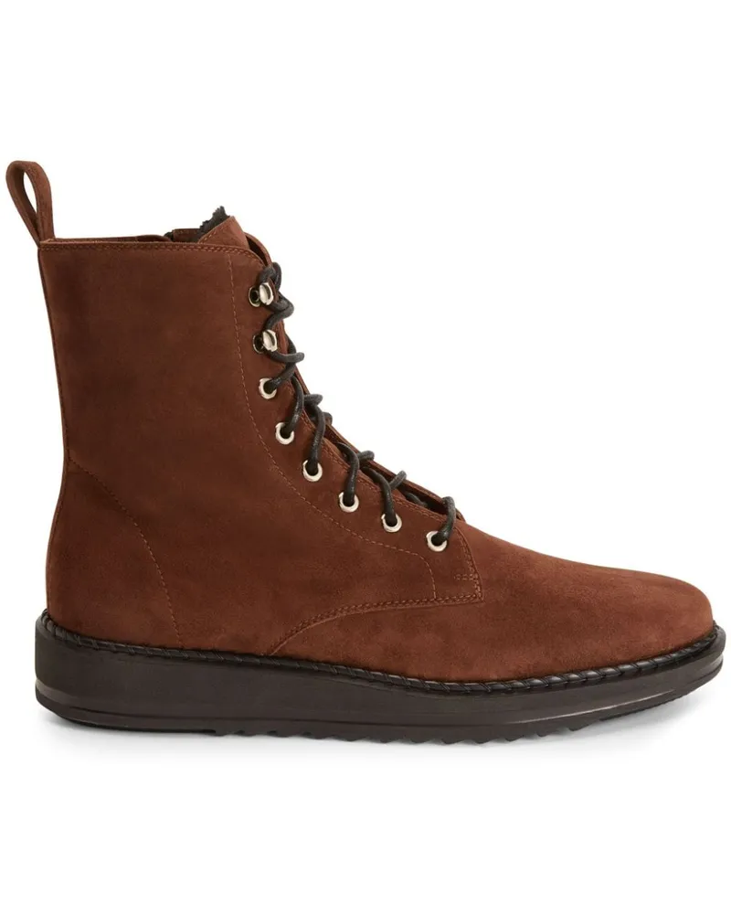 Giuseppe Zanotti Bassline Schnürstiefel - Braun Braun