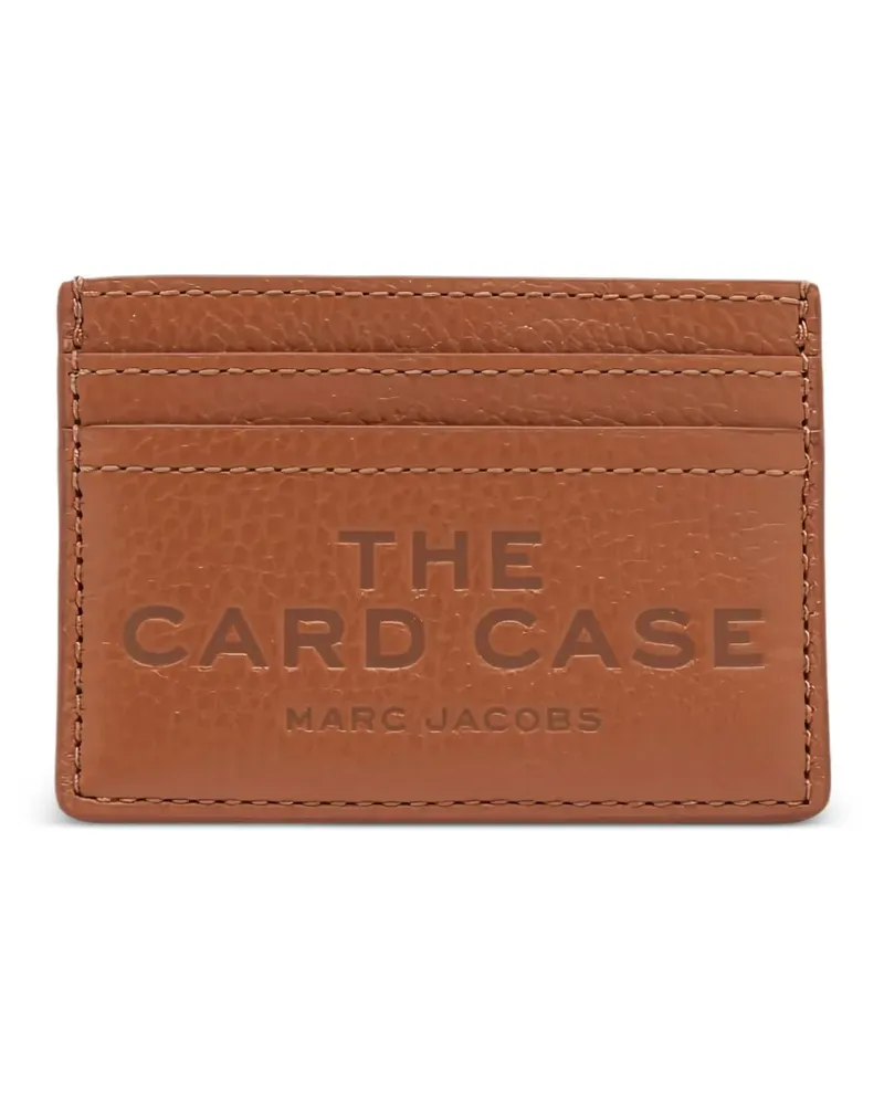 Marc Jacobs The Card Case Portemonnaie mit Logo-Prägung - Braun Braun