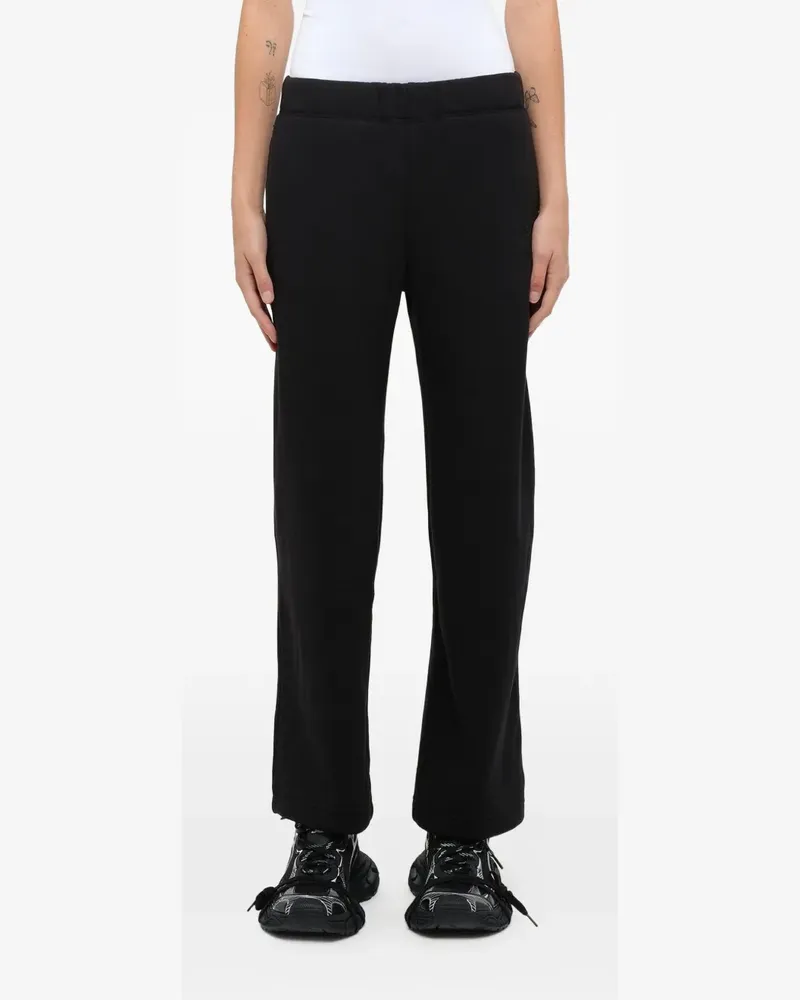 Fax Copy Express drawstring-waist track pants - Schwarz Schwarz