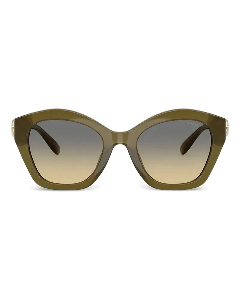 Coach Sonnenbrille mit geometrischem Gestell - Grün Grün